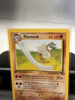 Marowak Uncommon 1st Edition Jungle 39/64 Pokemon - Image 3