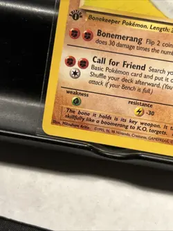 Marowak Uncommon 1st Edition Jungle 39/64 Pokemon - Image 5