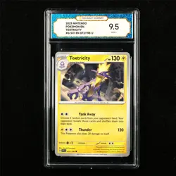 TQG 9.5 MINT+ 2023 Pokemon ENG Toxtricity 072/198 U - Image 1