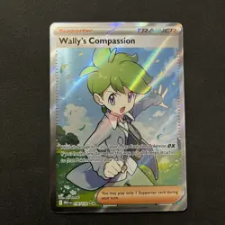 Pokemon Wallys Compassion 176/132 Mega Evolution Full Art Trainer - Image 1