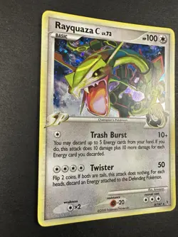Pokemon Rayquaza C Lv. 73 8/147 Supreme Victors Holo LP/NM - Image 4