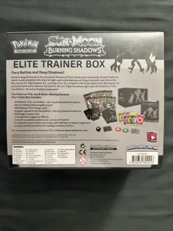 Pokemon TCG Sun & Moon Burning Shadows Elite Trainer Box ETB NEW SEALED - Image 3