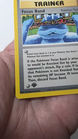 Pokemon TCG Focus Band 86/111 - 1st Edition Neo Genesis WOTC Vintage - LP - Image 5