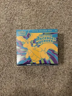 POKEMON TCG Ascended Heroes Elite Trainer Box - Factory Sealed ETB - In Hand - Image 1