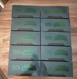 Lot of (10) Pokemon TCG Twilight Masquerade Elite Trainer Boxes ETB Sealed - Image 3