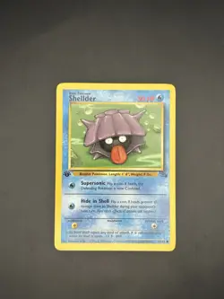 Pokemon TCG | Shellder 54/62 | Fossil | 1st Edition | Lp - Image 1