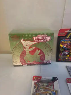 Large Sealed Pokemon Lot, mixed sets, Etb, Tin, Mega evolution, blisters - Image 2