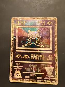 Ancient Mew Pokemon TCG Promo Holo Heavily Played Ungraded - Image 3