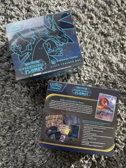 (SEALED) Phantasmal Flames Pokemon Center Exclusive Elite Trainer Box ETB - Image 1