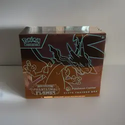 Pokemon Phantasmal Flames Pokemon Center ETB Elite Trainer Box Sealed - Image 1