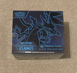 Pokemon TCG Phantasmal Flames Pokemon Center ETB Elite Trainer Box - NEW SEALED - Image 1