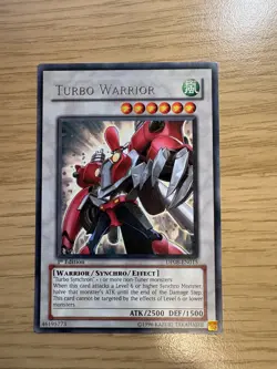 YuGiOh Turbo Warrior DP08-EN015 1st Edition - Image 1