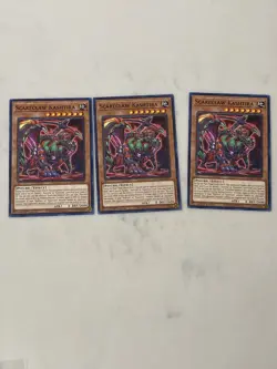 Yugioh 3x Scareclaw Kashtira Common NM 1st Edition Same Day Shipping - Image 2