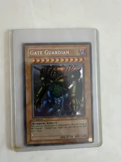 Yugioh Gate Guardian MRD-000 Metal Raiders 1st Edition - Image 1