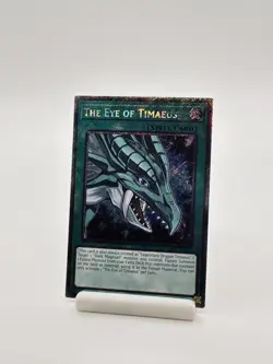 Yu-Gi-Oh! The Eye Of Timaeus RA04-EN192 Platinum Secret Rare 1st Ed. - Image 1