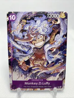 Monkey.D.Luffy P-041 PR Regular One Piece Starter Deck 18: PURPLE English - Image 1
