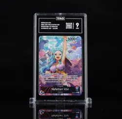 TAG 9 Nefeltari Vivi OP04-001 English Alt Art Leader Kingdoms One Piece TCG - Image 1