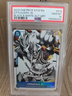 LittleOars Jr. C ST22-013 Parallel Starter Deck Newgate One Piece PSA 10 - Image 4