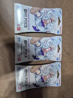 3 One Piece OP-05 Awakening Of The New Era Sleeved Booster Packs Factory Sealed 810059783591 - Image 1