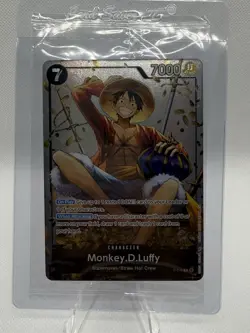 One Piece Monkey D. Luffy P-075 English Promo Tin Set Vol 2 Exclusive Sealed - Image 1
