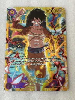 One Piece TCG Monkey D. Luffy OP09-119 SEC Emperors In The New World - Image 1