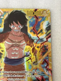 One Piece TCG Monkey D. Luffy OP09-119 SEC Emperors In The New World - Image 3