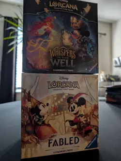 Disney Lorcana Trove Boxes - Fabled And Whispers In The Well Bundle - Image 2