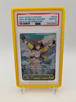 Signed Weiss Schwarz NIKKE NIK/S117-002SP SP Anis Sparkling Summer FOIL English - Image 1