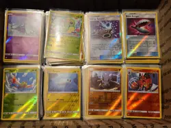 1,000 Bulk English Pokemon TCG Card Lot And 150 Reverse Holos. NM-LP - Image 1