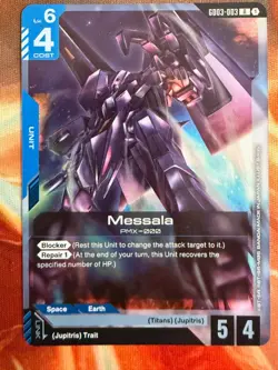 Gundam Card Game Steel Requiem GD03 "Pick A Card" Rare Singles - Image 2