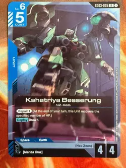Gundam Card Game Steel Requiem GD03 "Pick A Card" Rare Singles - Image 4