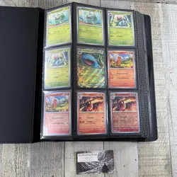 Pokemon 151 Master Base Complete Set With Reverses, all 326 cards EX's In Binder - Image 1
