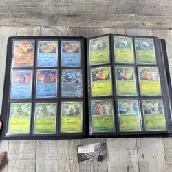Pokemon 151 Master Base Complete Set With Reverses, all 326 cards EX's In Binder - Image 3