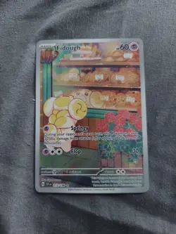 Fidough 213/198 Scarlet & Violet Base Set Illustration Rare Pokemon Card NM - Image 1