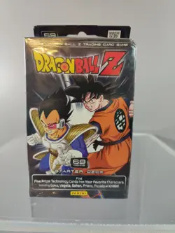 NEW SEALED 2014 PANINI DRAGON BALL Z DBZ TCG TRADING CARD GAME STARTER DECK - Image 1