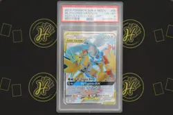 Moltres & Zapdos & Articuno GX 66/68 Hidden Fates Pokemon Card NM-MT PSA 8 - Image 1