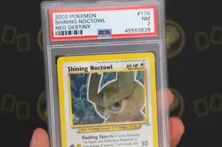 Shining Noctowl 110/105 Neo Destiny WOTC 2002 Pokemon Trading Card NM PSA 7 - Image 3