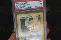 Shining Noctowl 110/105 Neo Destiny WOTC 2002 Pokemon Trading Card NM PSA 7 - Image 4