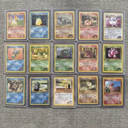 Pokemon Gym Challenge/ Hero’s 1st edition card lot. PACK FRESH NM/ M. 15 Total - Image 1