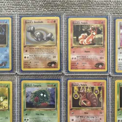 Pokemon Gym Challenge/ Hero’s 1st edition card lot. PACK FRESH NM/ M. 15 Total - Image 3