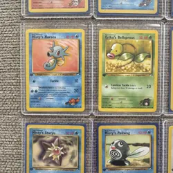 Pokemon Gym Challenge/ Hero’s 1st edition card lot. PACK FRESH NM/ M. 15 Total - Image 5
