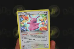 Ditto XY40 Black Star Promo Holo Rare Pokemon Card XY NM/EX - Image 3