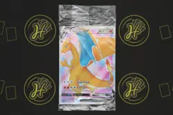 Charizard V SWSH050 Black Star Promo Holo Pokemon Card Sealed - Image 1