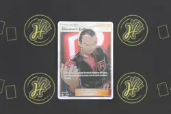 Giovanni’s Exile 67/68 Hidden Fates Full Art Pokemon TCG Card MINT - Image 1
