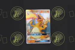 Charizard GX 9/68 Hidden Fates Holo Pokemon TCG Card MINT - Image 1
