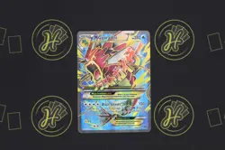 M Gyarados EX 115/122 BREAKpoint Pokemon TCG Card NM - Image 1