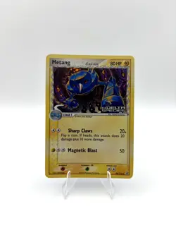 Metang Delta Species Reverse Holo Stamped Card 49/113 Pokemon Vintage Ex LP - Image 1