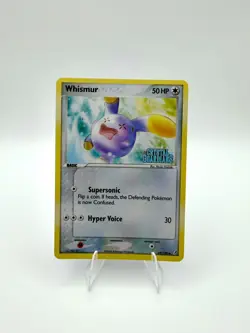 Whismur 69/100 EX Crystal Guardians Stamped Reverse Holo Pokemon TCG Card NM - Image 1
