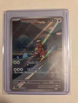 Pokemon Kangaskhan Holo TCG Illustration Rare Card 204/182 Sv10: Destined Rivals - Image 1