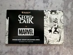 MTG Secret Lair x Spider-Man: Venom Unleashed (Inks) RAINBOW FOIL - Image 1
